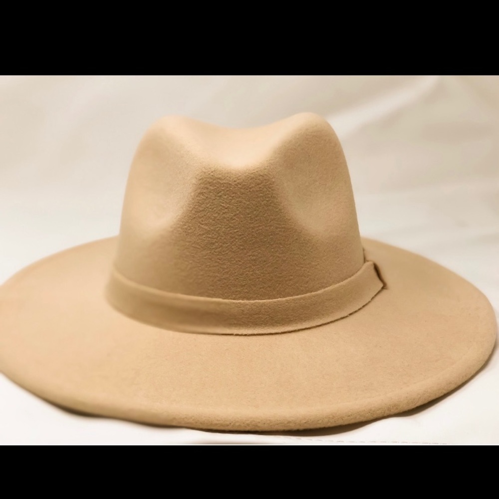 Beige Fall Fedora Hat